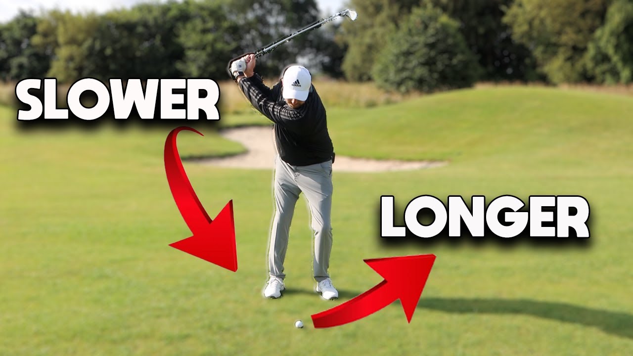 Swing SLOWER But Hit The Golf Ball FURTHER!!! All The Best Players Do THIS Swing SLOWER But Hit The Golf Ball FURTHER!!! All The Best Players Do THIS