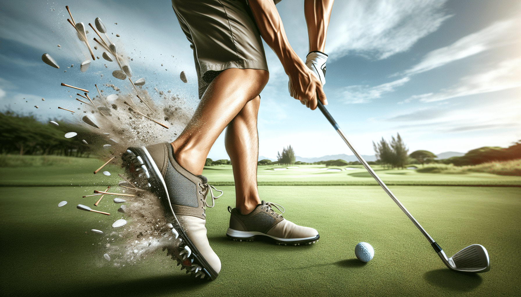 Improve your golfswing by doing this! Prepare your footwork!