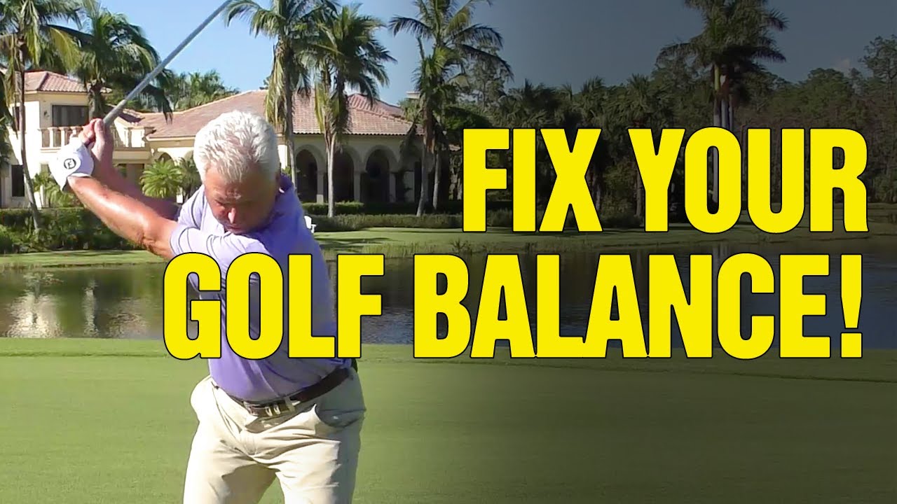 ???????? Golf Swing Drills to Fix Balance [DO THIS POSTURE DRILL!]