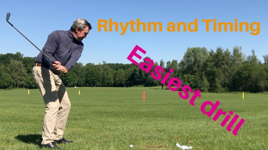 Easiest drill to improve the rhythm and timing of your golf swing