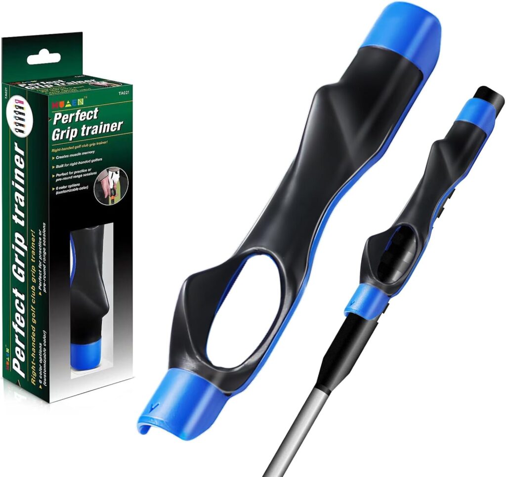 Golf Grip Trainer, Golf Training Aid, Golf Grip Kit, Golf Club Grips, Golf Club Grip, Grip Trainer Golf Club To Help Train Correct Hand Position