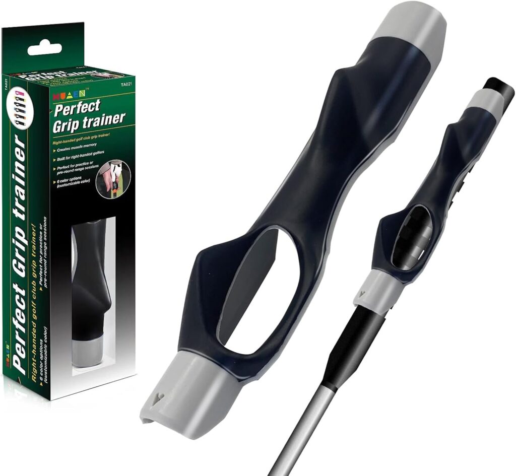 Golf Grip Trainer, Golf Training Aid, Golf Grip Kit, Golf Club Grips, Golf Club Grip, Grip Trainer Golf Club To Help Train Correct Hand Position