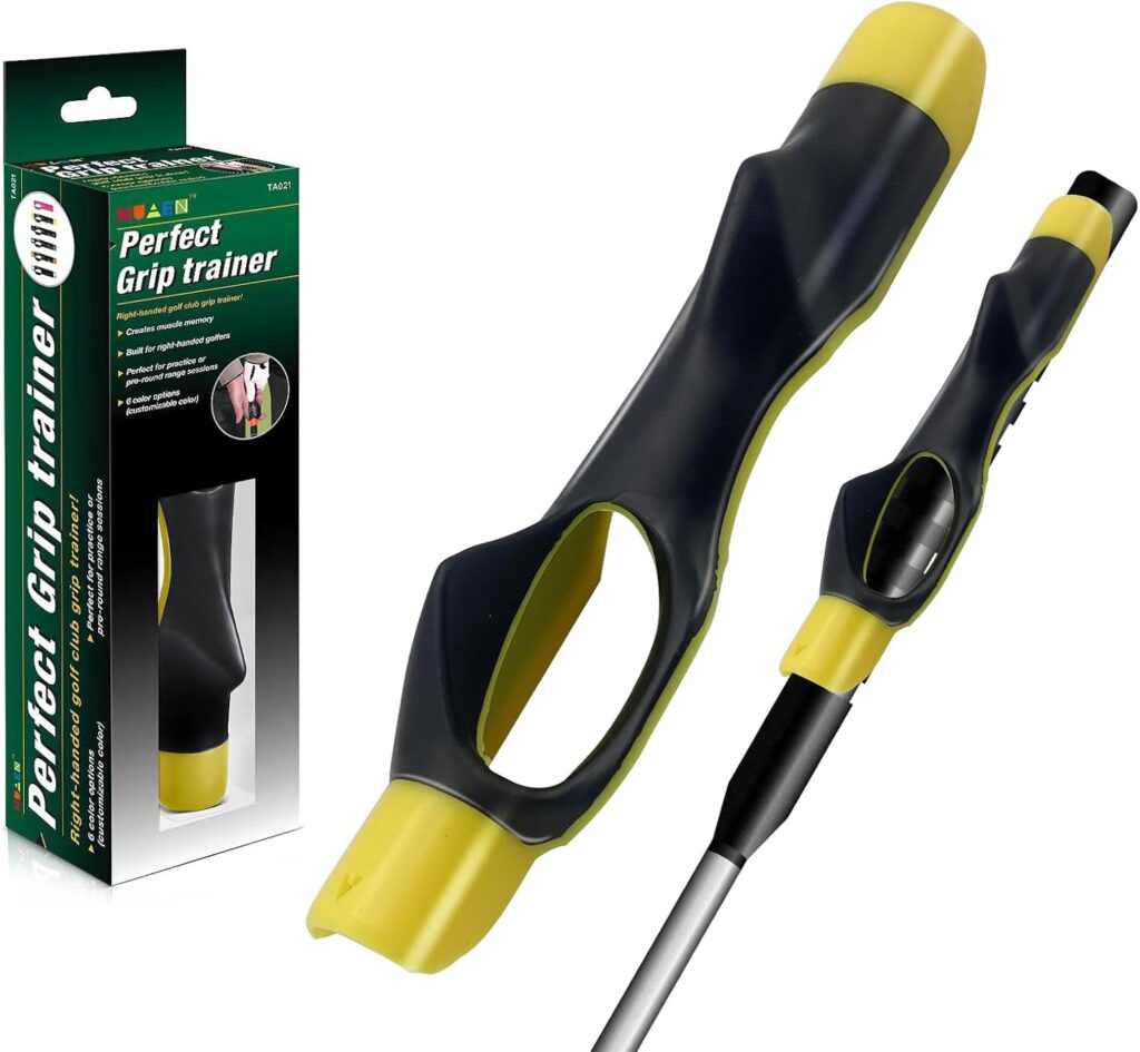 Golf Grip Trainer, Golf Training Aid, Golf Grip Kit, Golf Club Grips, Golf Club Grip, Grip Trainer Golf Club To Help Train Correct Hand Position